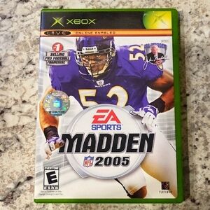 Xbox Madden 2005 Video Game